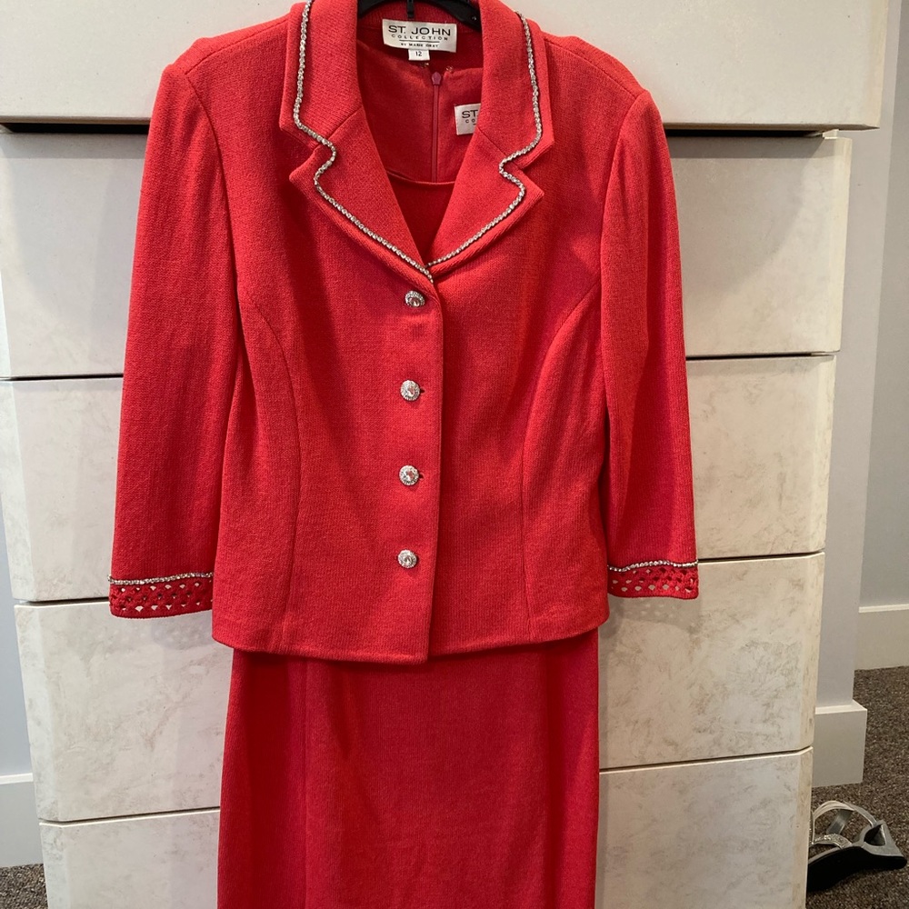 Custom St. John’s Knit Dress/Suit